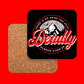 Premium Acrylic/Cork Drink Coasters (10)