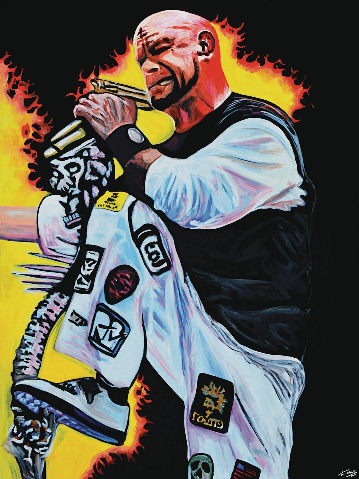 Original Ivan Moody - Five Finger Death Punch