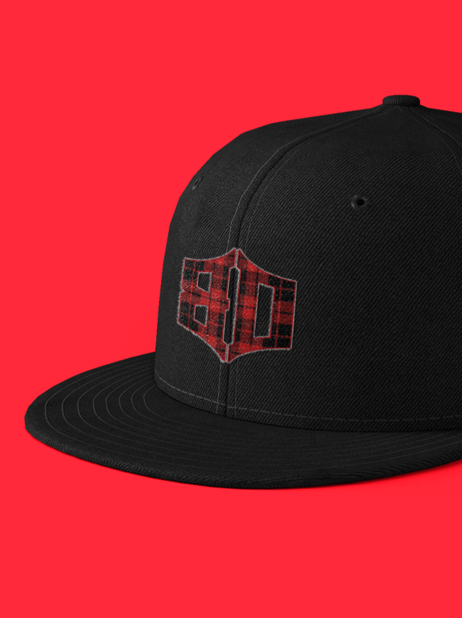 Plaid BD Hat